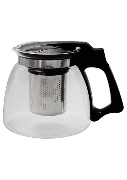 Çelik Süzgeçli Bitki Çayı Demliği Çaycı Uyumlu Demlik