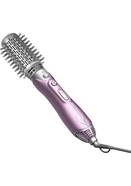 Lila Pembe Saç Şekillendirme Seti HS-6220, Şık ve Kullanışlı Tasarım