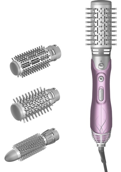 Lila Pembe Saç Şekillendirme Seti HS-6220, Şık ve Kullanışlı Tasarım modelleri