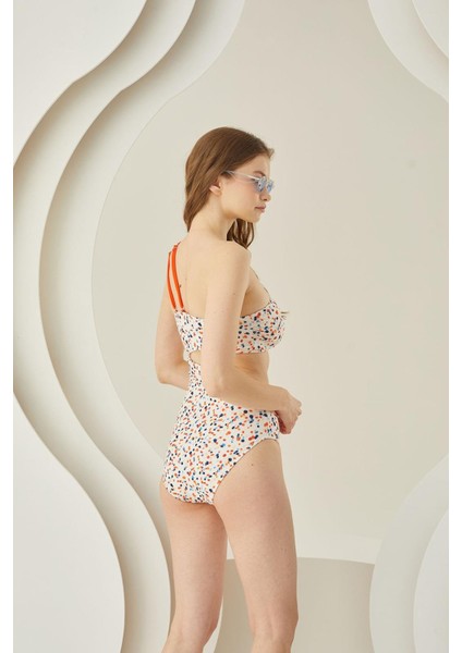 Puantiyeli Şık Desenli Mayokini fiyatları