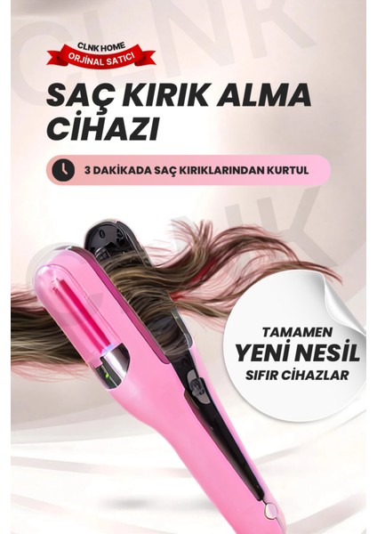 Saç Kırık Alma Cihazı, Renkli ve Şık Tasarım, Kolay Kullanım