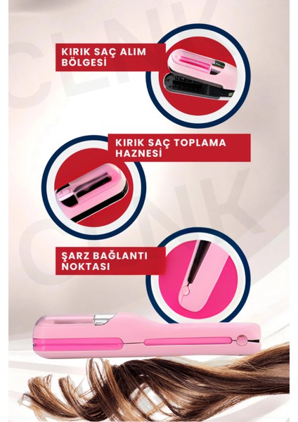 Saç Kırık Alma Cihazı, Renkli ve Şık Tasarım, Kolay Kullanım fırsatları