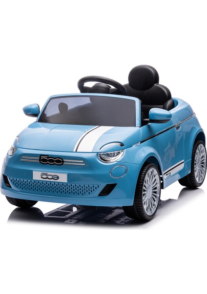 Fıat 500 Lisanslı Akülü Araba 12V