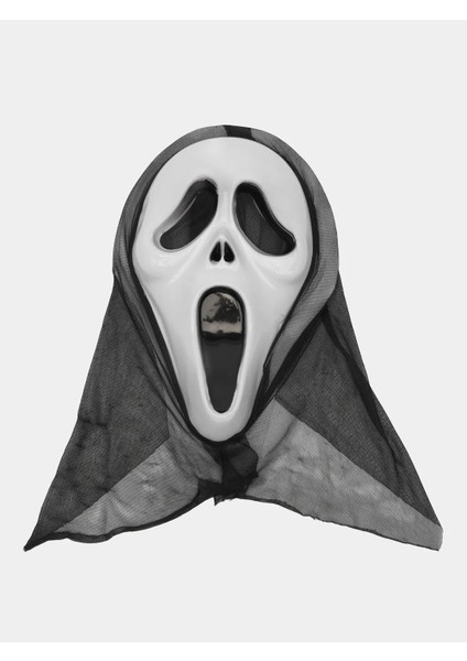 Kapşonlu Çığlık Maskesi Scream Maskesi 33X21 cm
