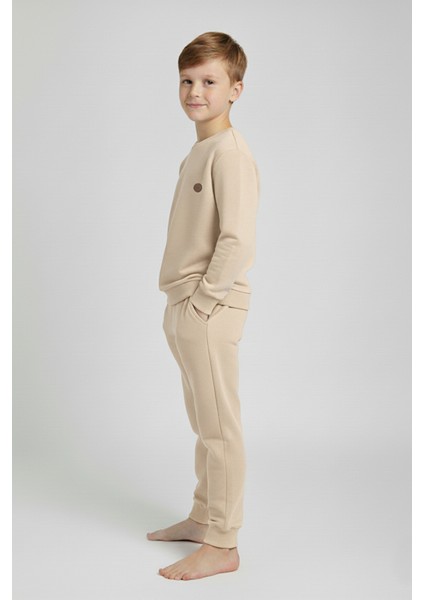 Bisiklet Yaka Erkek Çocuk Eşofman Takımı - 16004 modelleri