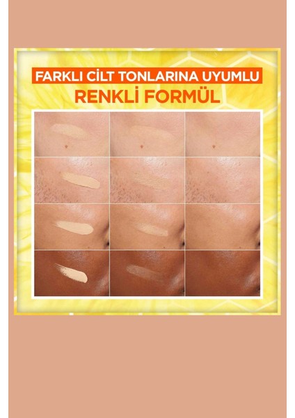 C Vitamini Parlak Güneş Koruyucu Yüz Kremi SPF50+ – Işıltılı Günlük Fluid Doku, 40 ml indirimleri