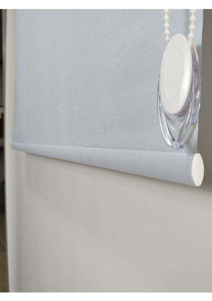 Buz Mavisi Güneşlik Stor Perde - Ev Ofis Perdesi