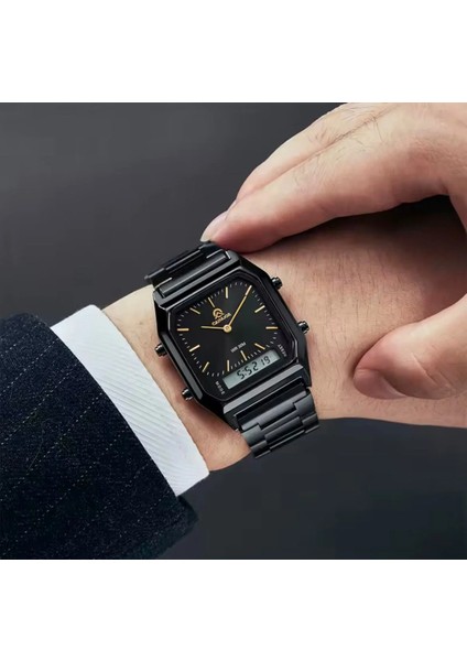 Caınuos Dijital Analog Erkek Kol Saati