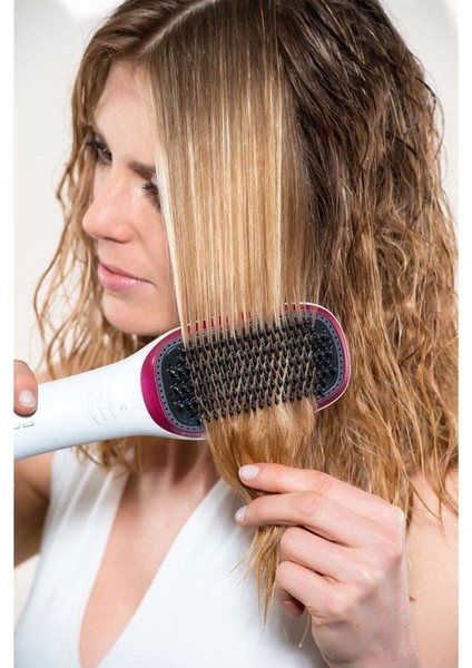 Hızlı ve Kolay Saç Düzleştirme Tarak, Iki Kademeli, Hafif ve Pratik Tasarım