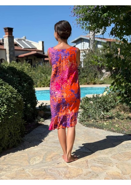 MLN16163 Viskon Alanya Elbise fiyatları