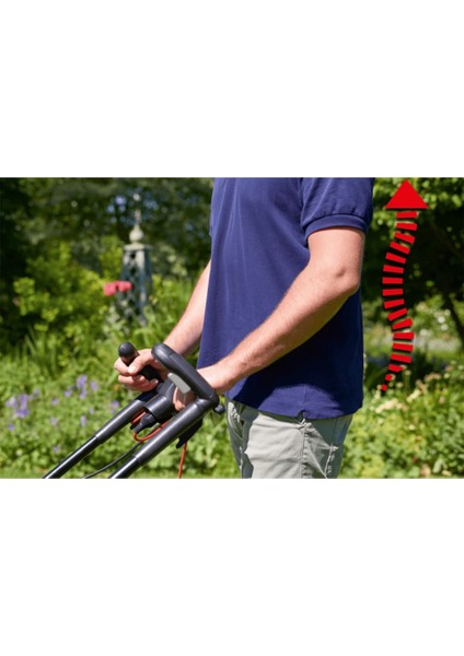 Arm 32 1200 W Elektrikli Çim Biçme Makinesi+40 Metre Makaralı Uzatma Kablo ile Beraber