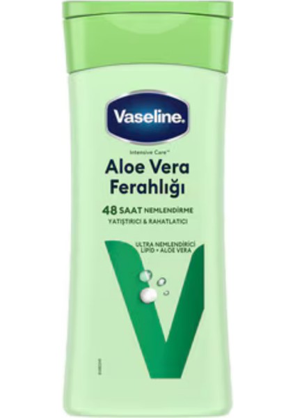 Vücut Losyonu Aloe Vera Ferahlığı – Kuru Ciltler Için Yoğun Nemlendirici Losyon, 200 ml