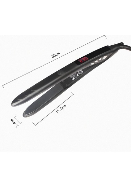 Isı Ayarlı Profesyonel Saç Düzleştirici, Erken Isınma, Siyah Renk fiyatları