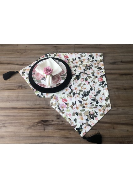 Sofra Sunum Seti Çiçek Desenli Takım modelleri