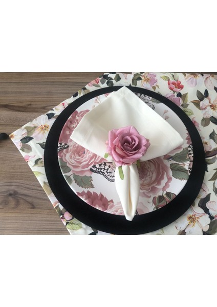 Sofra Sunum Seti Çiçek Desenli Takım indirimleri