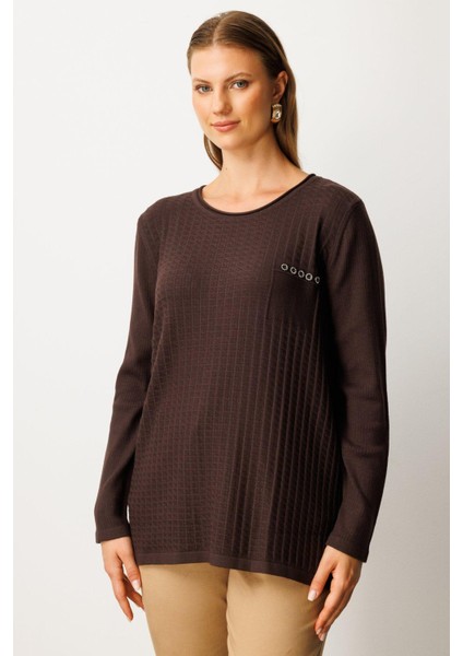 65354 Onteks Kazak Cebi Taşlı