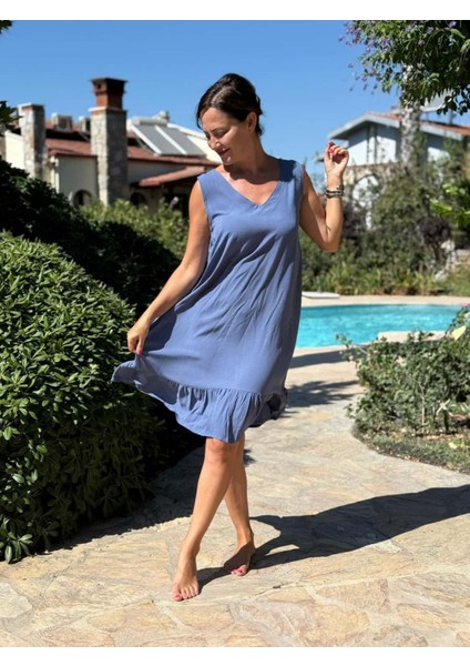 MLN16134 Viskon Alanya Elbise indirimleri