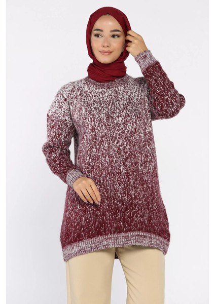 Bisiklet Yaka Çift Renkli Tesettür Triko Tunik (S-M-L-Xl Beden Uyumludur.) P-00018415 fiyatları