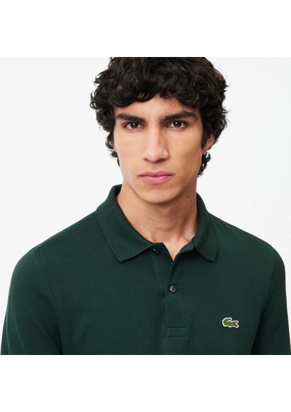 Erkek Uzun Kollu Polo Yaka Sweatshirt modelleri