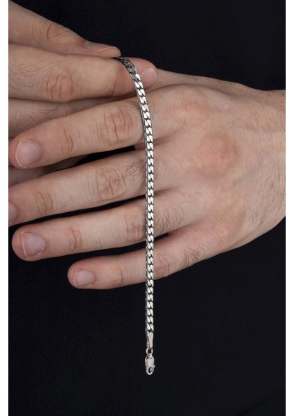 Gurmet Zincir Erkek Gümüş Bileklik fiyatları