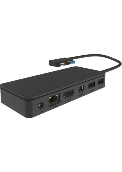 12IN1 Surface Pro 3 4 5 6 Uyumlu Type-C USB RJ45 HDMI Şarj Girişli Adaptör Çoklayıcı Hub