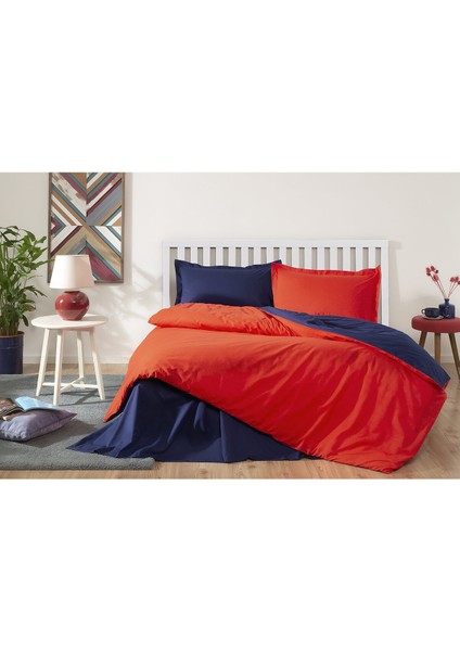 Colormix Düz Tek Kişilik Nevresim Takımı - Kirmizi Lacive fiyatları