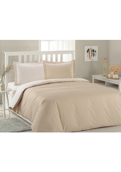 Özdi̇Lek Tek Kişilik Ranforce Nevresim Takımı-Colourmix Krem Bej fiyatları