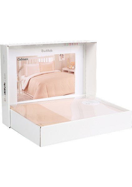 Özdi̇Lek Tek Kişilik Ranforce Nevresim Takımı-Colourmix Krem Bej fırsatları