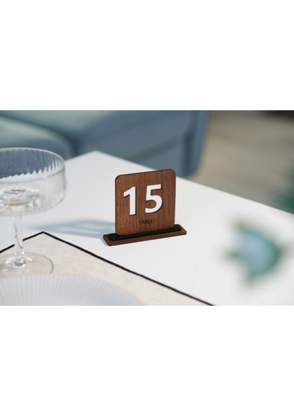 Masa Numarası 1- 10 Adet -Kafe Lokanta Restoran Oteller