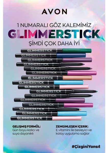 Glimmerstick Asansörlü Göz Kalemi - Imperial Plum indirimleri