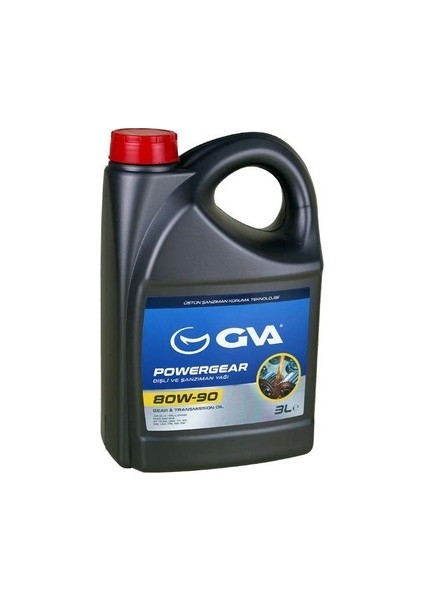 Şanzıman Yağı Gva 80W90 Apı Gl5 3lt.