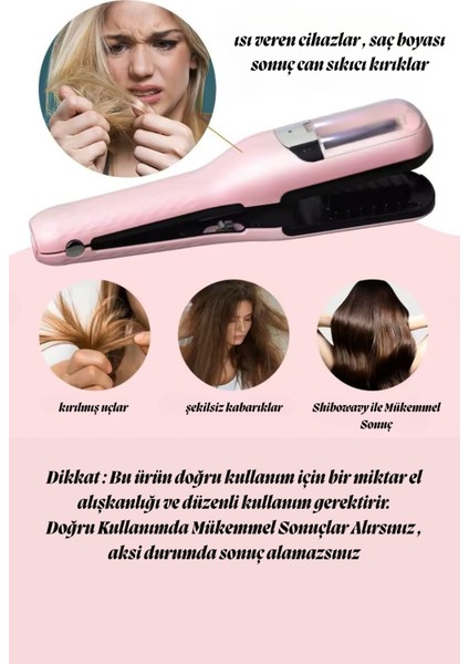 Kablosuz Şarjlı Pembe Saç Kırık Alma Makinesi, Kolay ve Pratik Kullanım Sağlar fiyatları