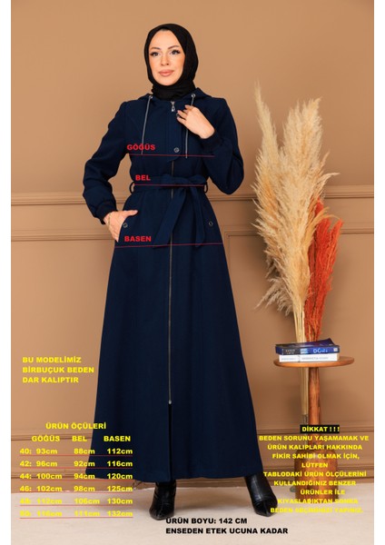 Kışlık Kadın Kaşe Pardesü Kapşonlu 58008 modelleri