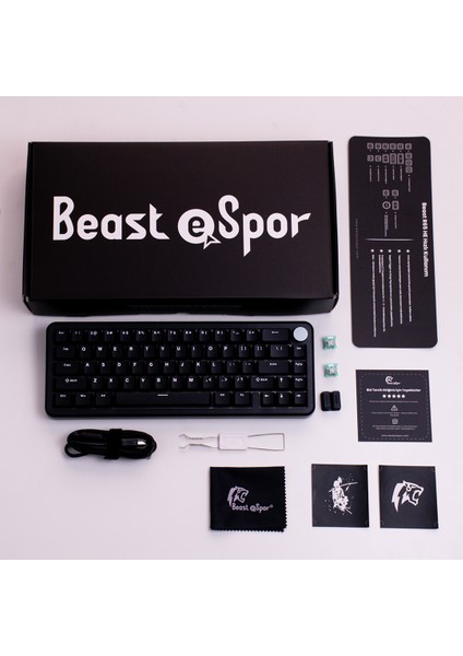 Beast R65 He Manyetik Switch Klavye 8k Hz