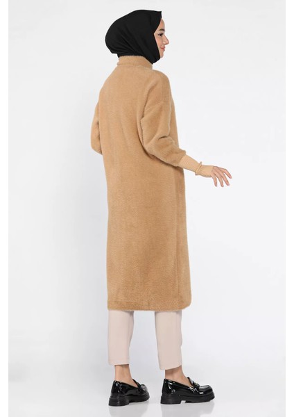 Yumoş Iplik Tesettür Uzun Hırka P-00014475 fırsatları