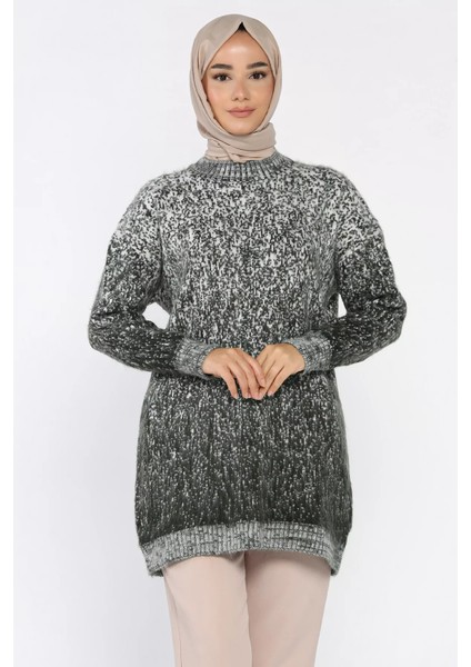 Bisiklet Yaka Çift Renkli Tesettür Triko Tunik (S-M-L-Xl Beden Uyumludur.) P-00018415 fiyatları