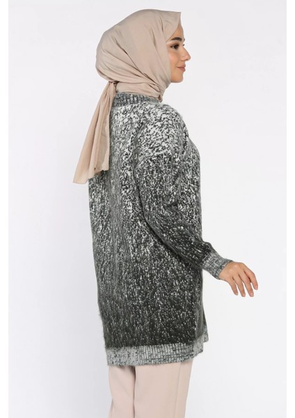 Bisiklet Yaka Çift Renkli Tesettür Triko Tunik (S-M-L-Xl Beden Uyumludur.) P-00018415 modelleri