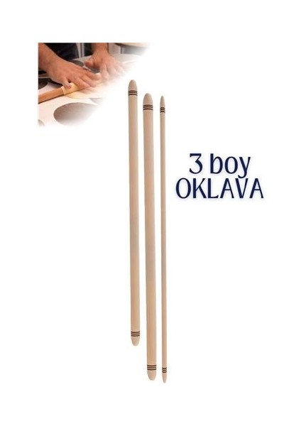Bfs 3 Model Oklava Seti 60 ve 80 cm
