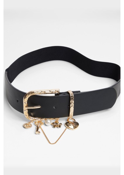 Charmedbelt Kadın Kemer - Siyah