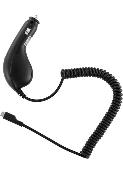 Araba Araç Çakmak Micro Dönüştürücü Şarj Aleti Soketi 5W Micro Kablo + Araç Şarj Aleti