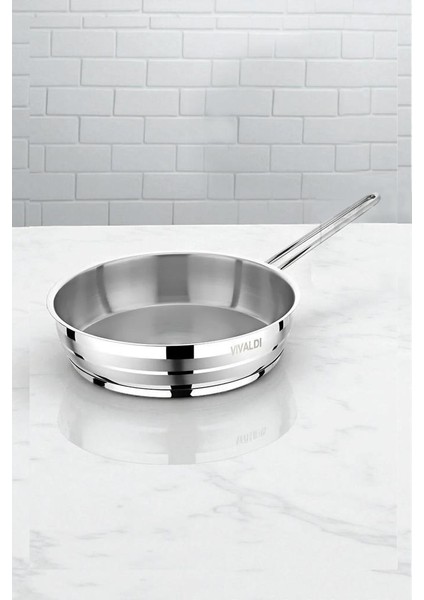 Vivaldi Aster Çelik Tava 26CM