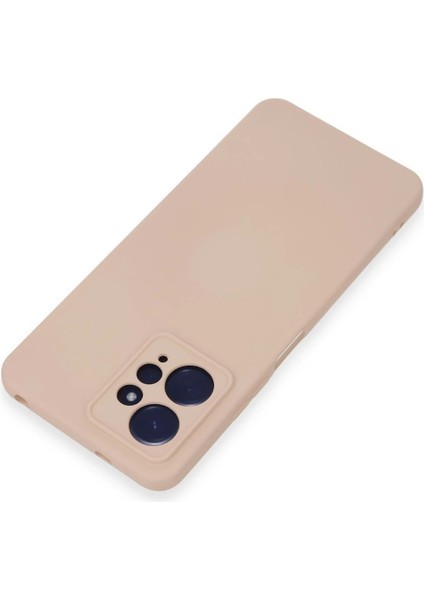 Bfs Xiaomi Redmi Note 12 4g Kılıf Nano Içi Kadife Silikon - Pudra modelleri