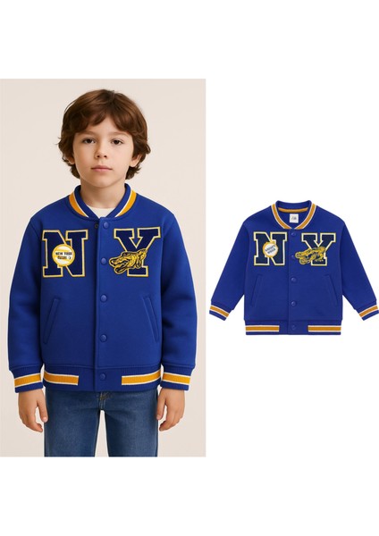 Çocuk Kolej Tarzı Ny Boomber Ceket modelleri