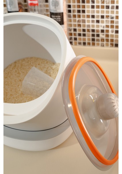 Saklama Kabı, 6 kg Silikon Kapaklı Sızdırma Yapmaz fiyatları