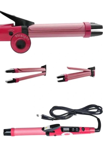 Çok Renkli Isı Ayarlı Düzleştirici ve Maşalı Saç Şekillendirici indirimleri