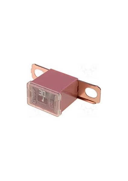0475030 Yan Ayaklı Sigorta 30 Amper Pembe