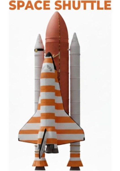 Uzay Mekiği Kit Card - Eğitici Oyuncak