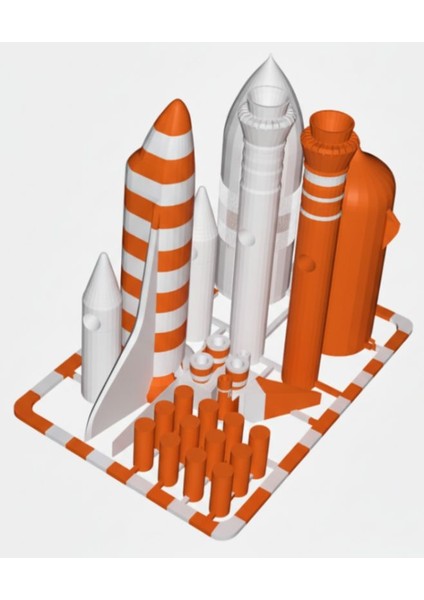 Uzay Mekiği Kit Card - Eğitici Oyuncak fiyatları