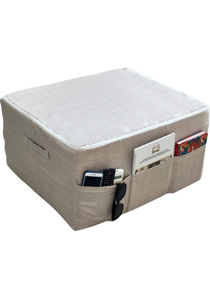 Ultra Kalın 11 cm Katlanır Sünger Yatak, Puf Yatak, Puf Olabilen Yatak 70X180X11 Cm-Krem modelleri