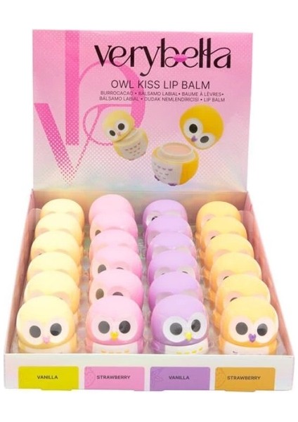 Bfs VRB25000 Very Bella - Baykuş Lip Balm Dudak Parlatıcısı